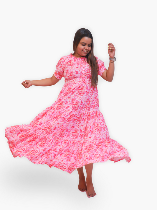 Blush Whirl Maxi